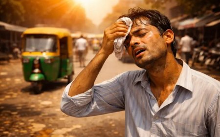 तापमान ने तोड़े सारे रिकॉर्ड! 44.6°C पार, जानें यूपी-राजस्थान का सबसे गर्म शहर
