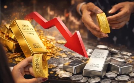 Silver Price Crash: हाई से ₹1.99 लाख टूटी चांदी, दो दिन में भारी गिरावट, सोना भी हुआ सस्ता