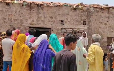 अलवर  में दिल दहला देने वाली वारदात: पति से झगड़े के बाद पत्नी ने बेटी की हत्या, खुद की भी नस काटी