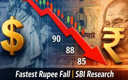 रुपया बनाम डॉलर: रुपये में ऐतिहासिक गिरावट, 95.27 प्रति डॉलर के रिकॉर्ड निचले स्तर पर पहुँचा