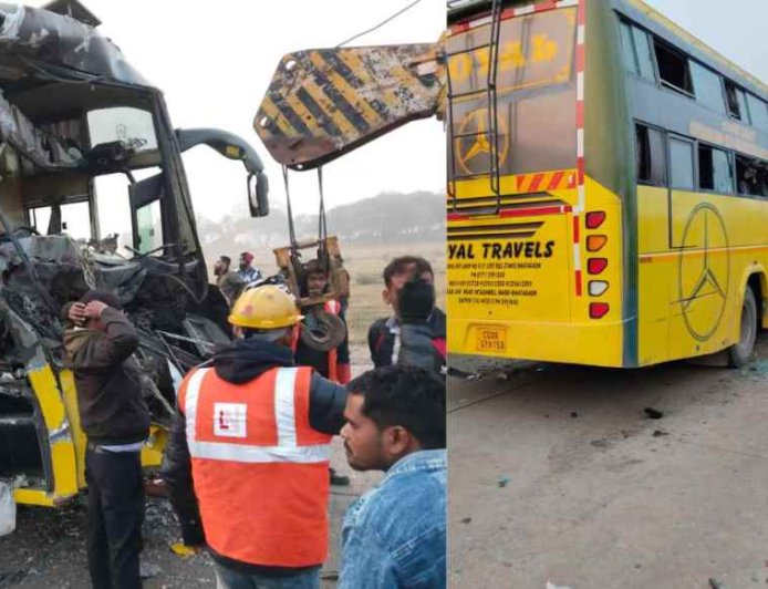 गुजरात में भीषण सड़क हादसा: बस-वैन की टक्कर में 6 महिलाओं की मौत, 8 घायल  🔹 वैकल्पिक आकर्षक हेडलाइंस: