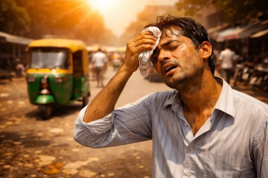 तापमान ने तोड़े सारे रिकॉर्ड! 44.6°C पार, जानें यूपी-राजस्थान का सबसे गर्म शहर