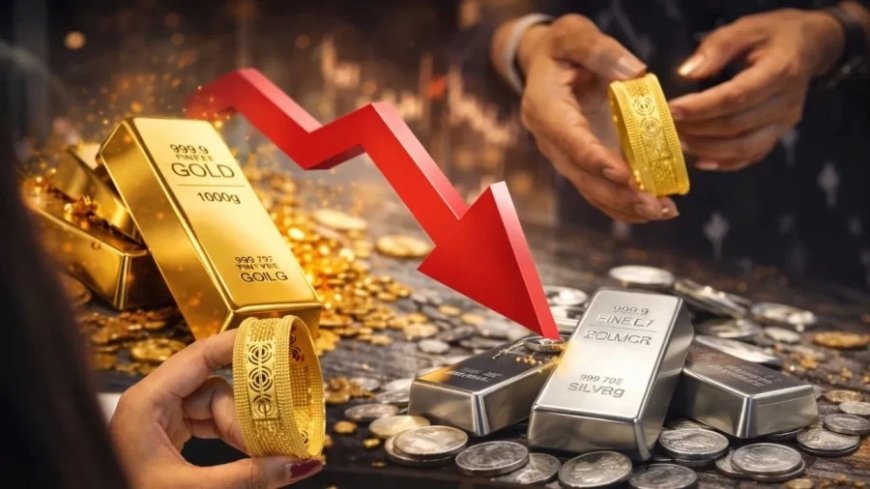 Silver Price Crash: हाई से ₹1.99 लाख टूटी चांदी, दो दिन में भारी गिरावट, सोना भी हुआ सस्ता