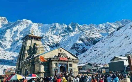 चारधाम धामों में श्रद्धा की लहर, 11 दिन में लाखों भक्तों का आगमन