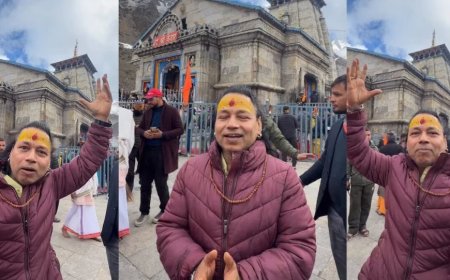 कैलाश खेर ने केदारनाथ मंदिर में गाया ‘बम लहरी’, भावुक हुआ माहौल;