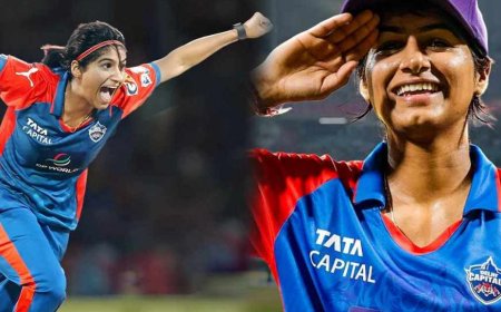 7 साल में क्रिकेट की शुरुआत, WPL में मचाया धमाल, अब T20 वर्ल्ड कप में चुनी गई 24 साल की नंदिनी शर्मा