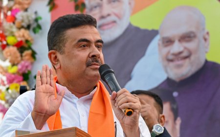 “शुभेंदु अधिकारी बन सकते हैं बंगाल के नए मुख्यमंत्री, शपथ की तैयारी तेज”