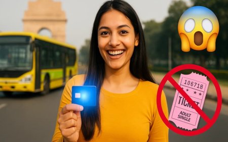 दिल्ली बसों में बड़ा बदलाव: अब पिंक टिकट नहीं, स्मार्ट कार्ड से मिलेगा मुफ्त सफर