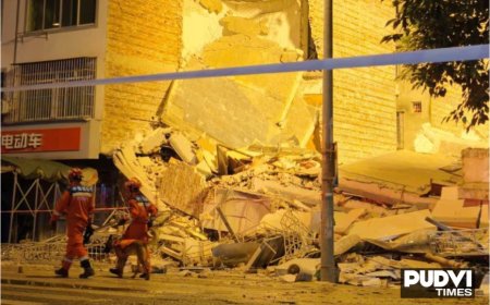 चीन में भूकंप से दहशत, 5.2 तीव्रता के झटकों में 2 की मौत; कई इमारतें क्षतिग्रस्त