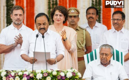 वीडी सतीशन ने केरल के मुख्यमंत्री पद की ली शपथ, 20 मंत्रियों के साथ नई सरकार का गठन