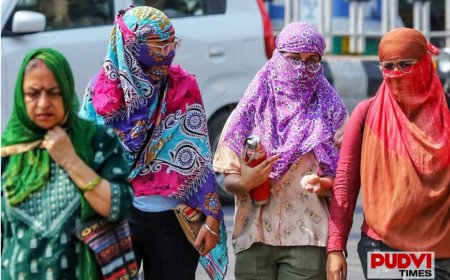उत्तर भारत में भीषण गर्मी का कहर! दिल्ली-NCR समेत कई राज्यों में पारा 45°C के करीब, IMD ने जारी किया अलर्ट