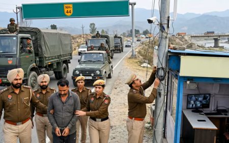 पठानकोट में सेना की जासूसी का बड़ा खुलासा: CCTV से सैन्य मूवमेंट पाकिस्तान भेजने वाला आरोपी गिरफ्तार