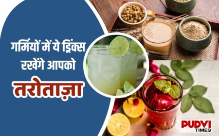 भीषण गर्मी में राहत दिलाएंगे ये देसी ड्रिंक्स, नौतपा में जरूर आजमाएं ये आसान उपाय