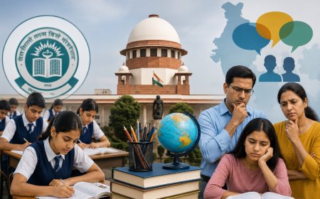 CBSE की 3-Language Policy पर सुप्रीम कोर्ट सख्त: केंद्र से जवाब तलब, जानें पूरा विवाद क्या है
