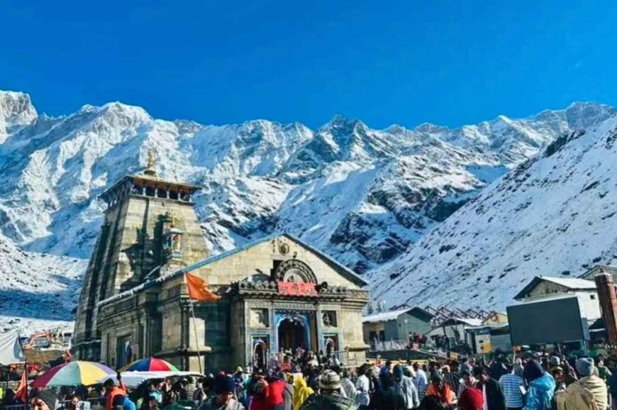 चारधाम धामों में श्रद्धा की लहर, 11 दिन में लाखों भक्तों का आगमन