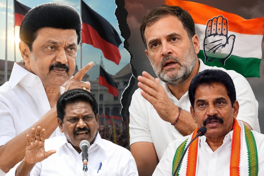 TVK को कांग्रेस का समर्थन पड़ गया भारी! तमिलनाडु में DMK ने खोला मोर्चा