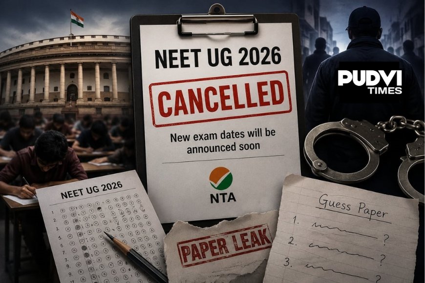 NEET UG 2026 रद्द? 22 लाख उम्मीदवारों में हड़कंप, आगे क्या होगा बड़ा सवाल!