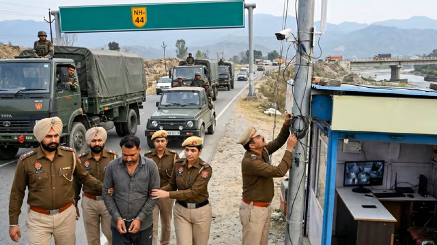 पठानकोट में सेना की जासूसी का बड़ा खुलासा: CCTV से सैन्य मूवमेंट पाकिस्तान भेजने वाला आरोपी गिरफ्तार