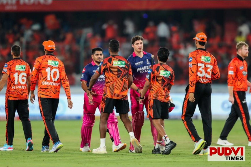 SRH vs RR Highlights: राजस्थान ने हैदराबाद को 47 रनों से हराकर बनाई क्वालीफायर-2 में जगह, 15 साल के वैभव सूर्यवंशी ने रचा इतिहास