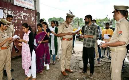 UP पुलिस सिपाही भर्ती परीक्षा का शंखनाद: उत्तर प्रदेश में 3 दिवसीय महापरीक्षा शुरू, 28 लाख से अधिक अभ्यर्थी शामिल; सुरक्षा के लिए 30 हजार CCTV तैनात, रोडवेज बसों में विशेष छूट