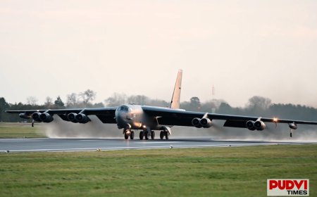उड़ान भरते ही आसमान में मौत का मंजर! अमेरिका का B-52 बॉम्बर हुआ क्रैश, 8 लोगों की दर्दनाक मौत