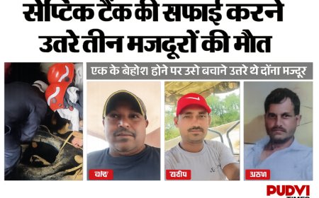 मुंडका की फैक्ट्री में दर्दनाक हादसा: सेप्टिक टैंक में दम घुटने से 3 मजदूरों की मौत, जांच शुरू