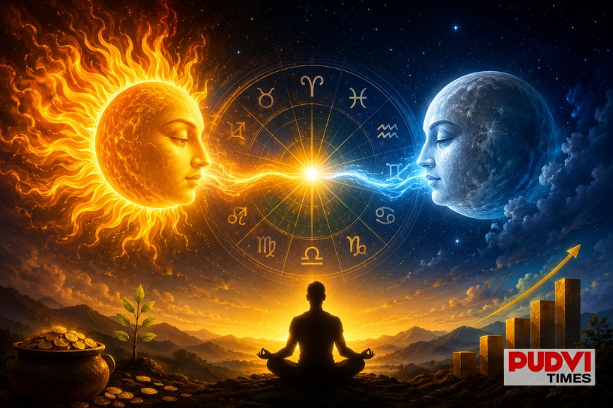 वैधृति योग 2026: आज शाम 6:09 बजे बनेगा सूर्य-चंद्रमा का विशेष योग, 4 राशियों के लिए खुलेंगे तरक्की और सफलता के नए रास्ते