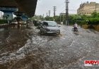 दिल्ली-NCR में बारिश का कहर: सड़कें बनीं तालाब, ऑफिस टाइम में थमा ट्रैफिक