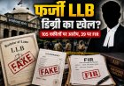फर्जी LLB डिग्री से वकील बने 105 लोगों पर शिकंजा, प्रयागराज में 39 पर FIR