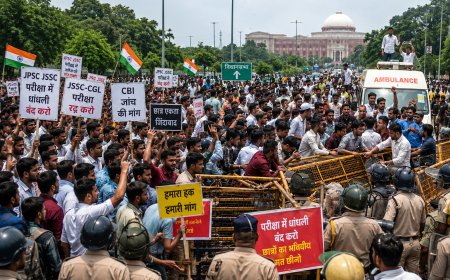 Jharkhand Student Protest Live: छात्रों ने लांघा पहला बैरिकेड, 5 और बाकी! विधानसभा की ओर बढ़ा मार्च, एंबुलेंस में देवेंद्र महतो