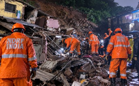 मुंबई लैंडस्लाइड में 3 की मौत, मलबे में दबे लोगों की तलाश के लिए विक्टिम-डिटेक्शन कैमरे का इस्तेमाल