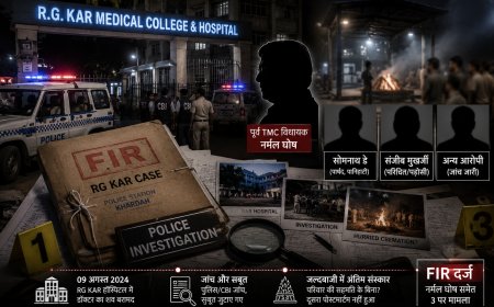आरजी कर केस: पूर्व TMC विधायक नर्मल घोष समेत 3 पर FIR, जल्दबाजी में अंतिम संस्कार और सबूत मिटाने के आरोप