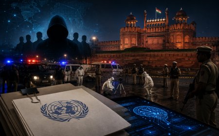 लाल किला धमाके को AQIS से जोड़ा गया! UN रिपोर्ट में बड़ा खुलासा, आतंकी नेटवर्क और AI के इस्तेमाल पर भी चिंता