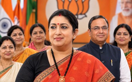 BJP में स्मृति ईरानी की बड़ी वापसी, नई टीम में महिलाओं को भी मिला मजबूत प्रतिनिधित्व