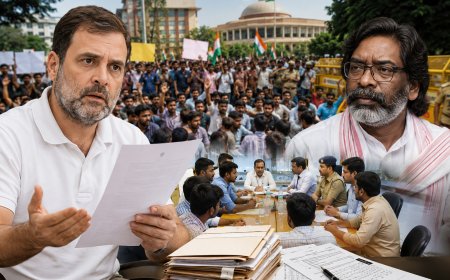 ‘छात्रों से खुद मिलें’, राहुल गांधी ने हेमंत सोरेन से की अपील, झारखंड भर्ती परीक्षा विवाद में बढ़ी हलचल