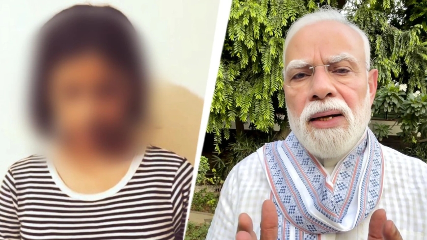 'पहली और आखिरी गलती': CJP प्रदर्शन में पीएम मोदी को गाली देने वाली युवती ने मांगी माफी, वीडियो हुआ वायरल