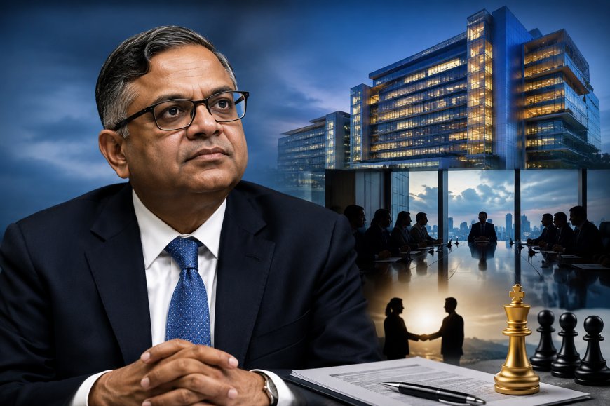 N. चंद्रशेखरन 2027 में छोड़ेंगे Tata Sons Chairman का पद, 6 महीने की खींचतान के बाद लिया बड़ा फैसला