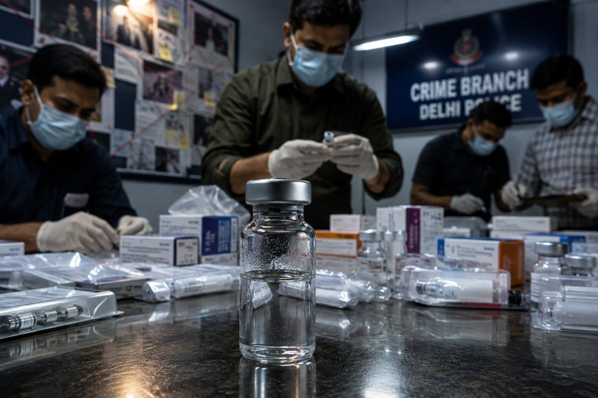 कैंसर के एक लाख रुपये वाले इंजेक्शन में निकला सिर्फ पानी, दिल्ली क्राइम ब्रांच ने खोला नकली दवाओं के खौफनाक नेटवर्क का राज