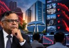 चंद्रशेखरन बने टाटा संस के चेयरमैन, TCS समेत कई Tata Stocks में गिरावट