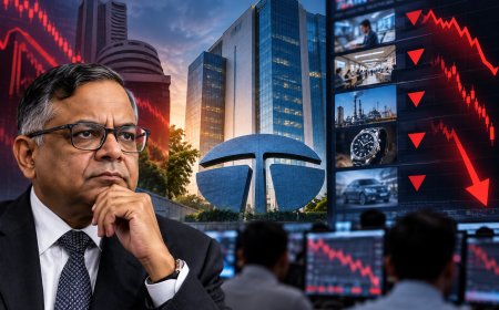 चंद्रशेखरन बने टाटा संस के चेयरमैन, TCS समेत कई Tata Stocks में गिरावट