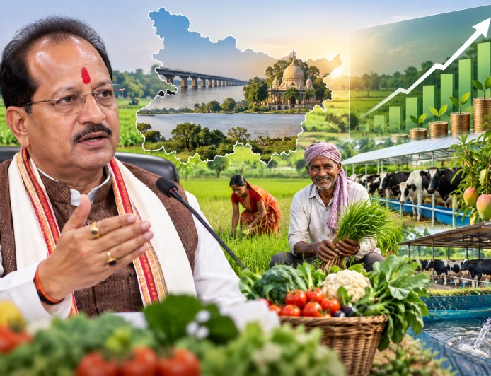 बिहार में किसानों की कमाई कैसे बढ़ेगी? कृषि मंत्री विजय सिन्हा ने बताया पूरा प्लान