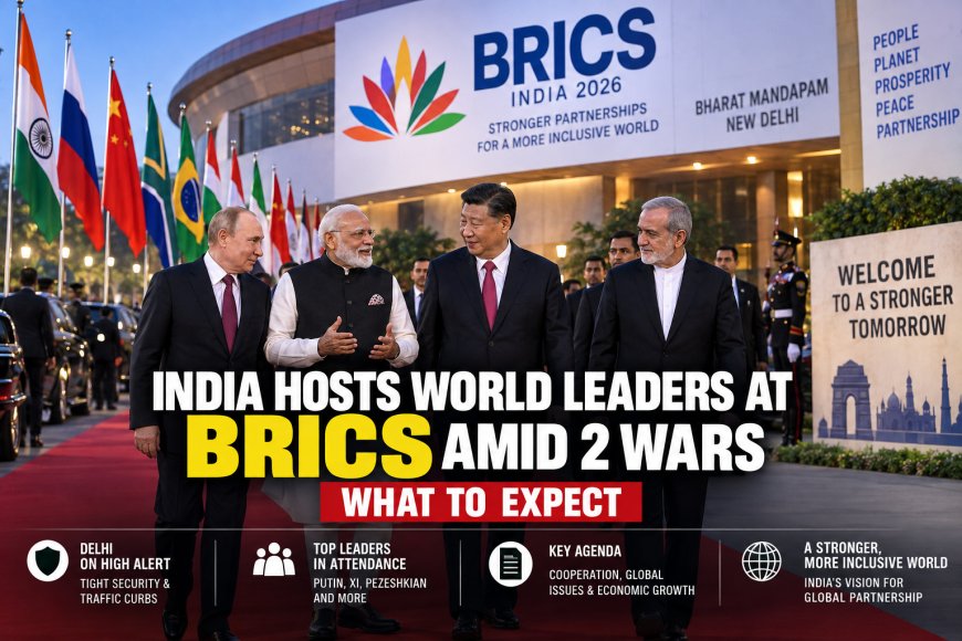 दो युद्धों के बीच भारत में जुटे दुनिया के बड़े नेता, दिल्ली में BRICS Summit को लेकर क्या होगा खास?
