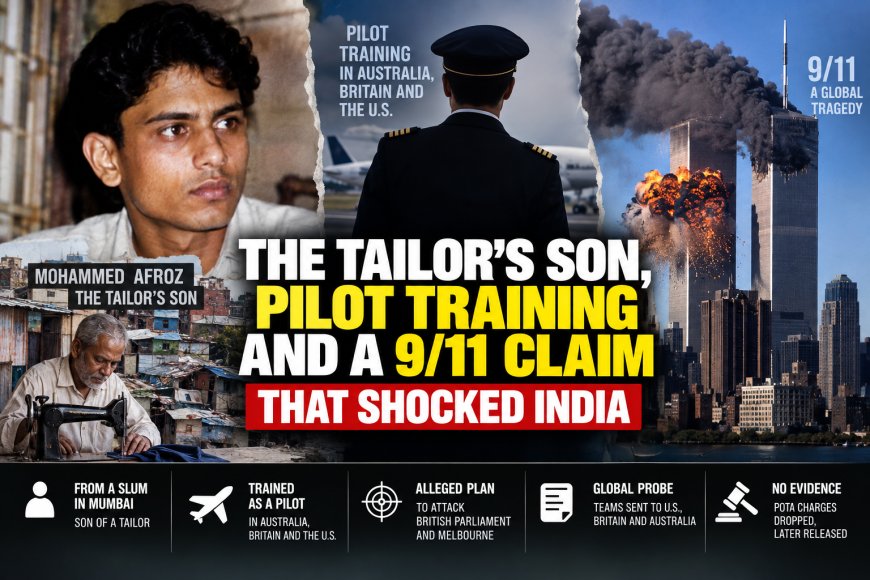 दर्जी के बेटे से पायलट ट्रेनिंग तक… 9/11 को लेकर मोहम्मद अफरोज के दावे ने मचा दिया था हड़कंप