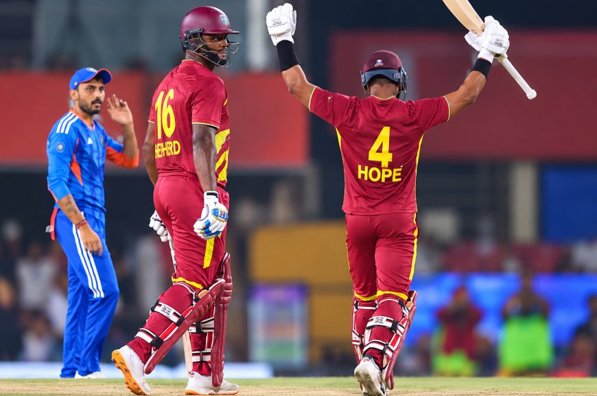 IND vs WI 2nd T20I: 249 रन बनाकर भी हारी टीम इंडिया, शाई होप-रदरफोर्ड ने रांची में मचाया तहलका