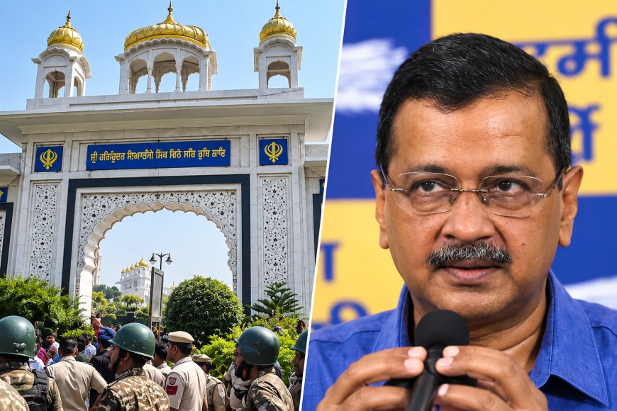 दिल्ली: बंगला साहिब गुरुद्वारा विवाद में FIR, अरविंद केजरीवाल समेत AAP नेताओं के नाम